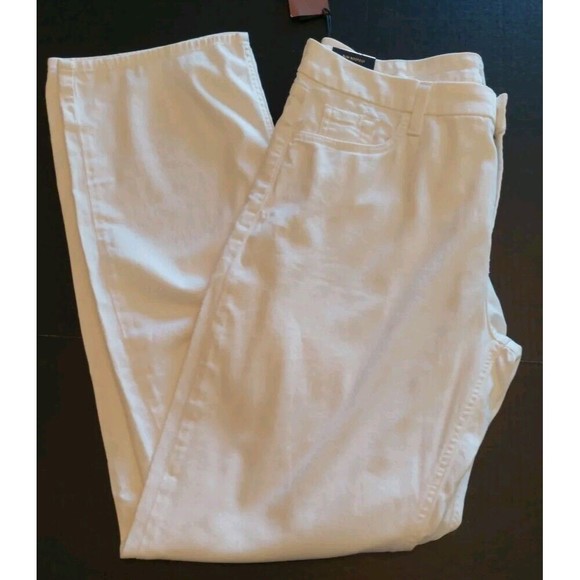 7 For All Mankind White Boot Cut Jeans Versatile Style - Picture 4 of 9